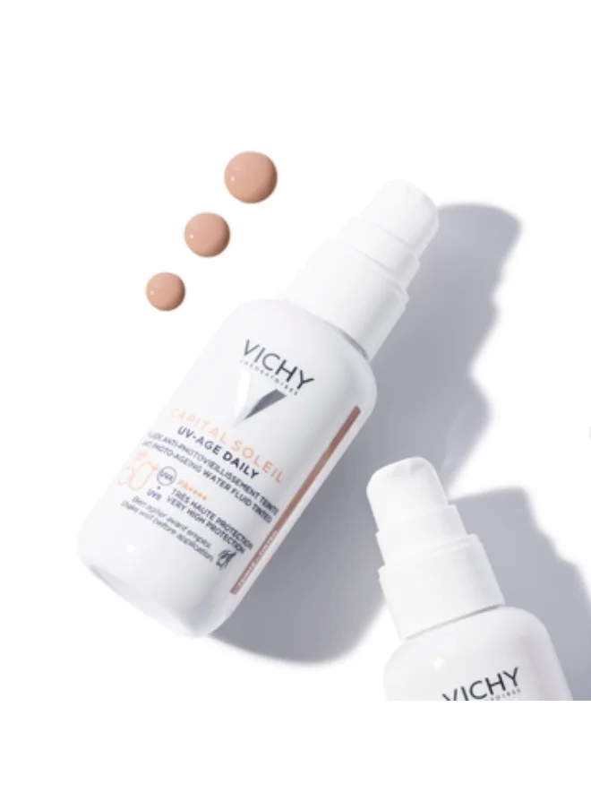 VICHY Vichy Capital Soleil UV - Age Tinted Anti Ageing Sunscreen SPF 50+ with Niacinamide 40ml