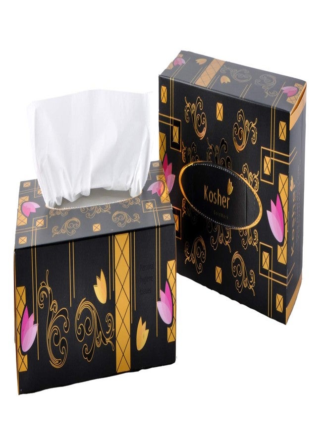 Kosher 2 Ply Goldmark Facial Tissue Box, Pack of 3,200 Pulls each (Total 600 Pulls) - Image 1