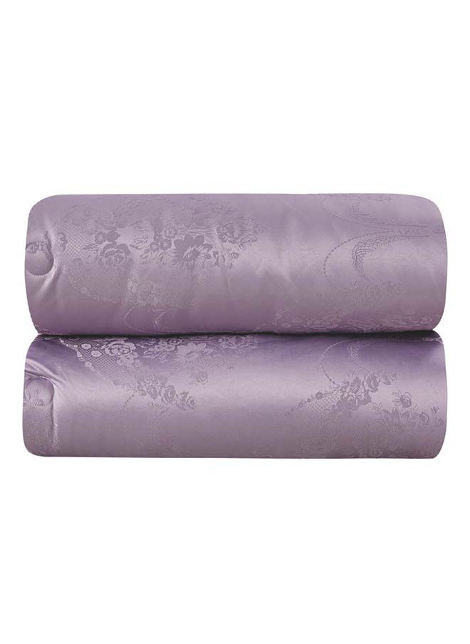 Hours - Hours comforter set with a durable and soft jacquard fabric and a modern and distinctive pattern that satisfies all tastes, 4 pieces, single size - Image 1