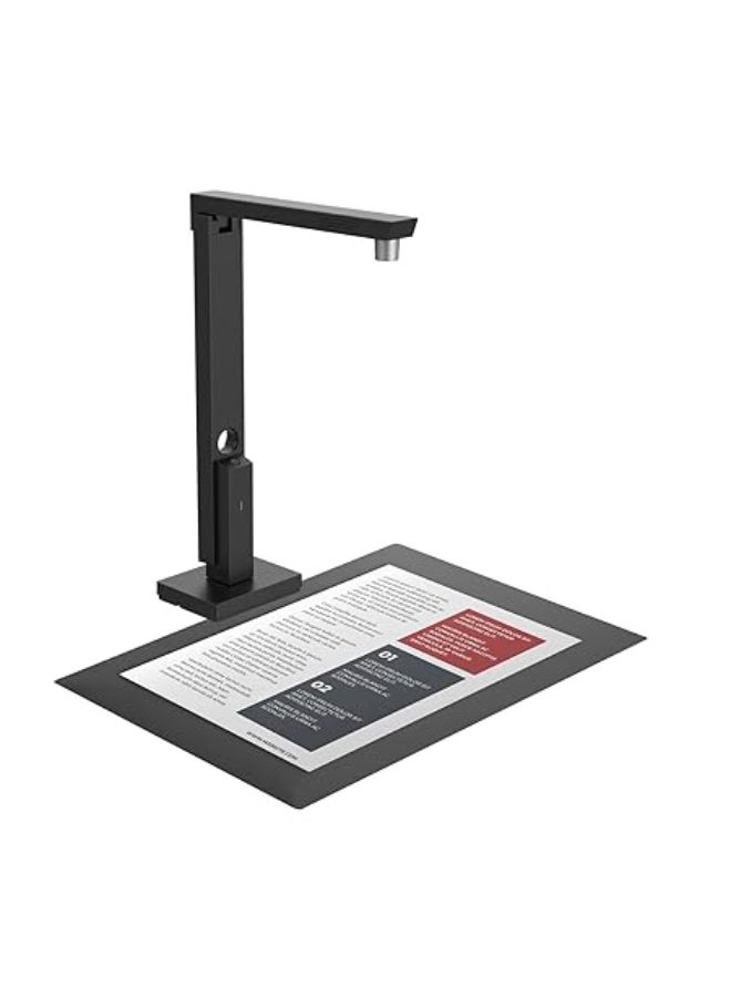 CZUR Lens1200 Pro Portable Document  Scanner, 12MP USB Document Camera, Fast Scan 1s/Page, Capture Size A4, Easy-to-Use OCR, Travel-Friendly Mobile Scanner for Mac & Windows - Image 1