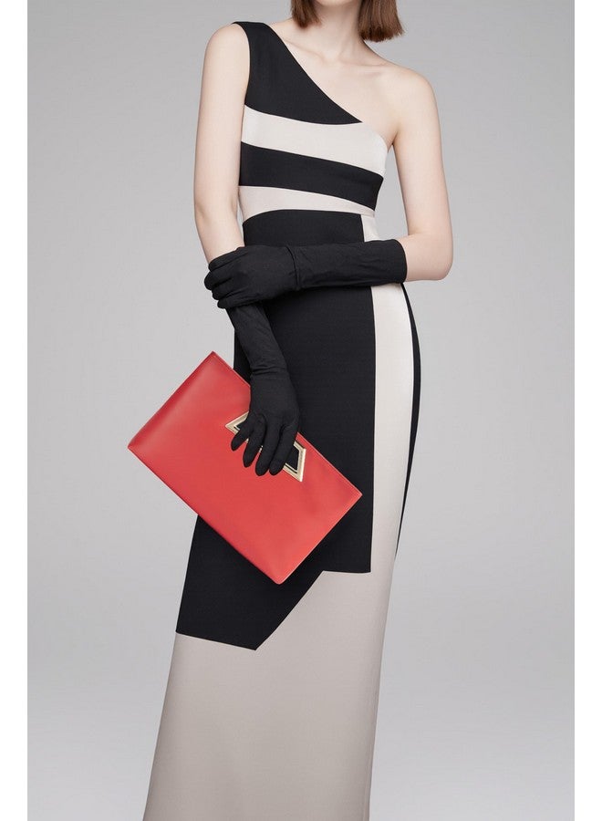 كوكو لاند حقيبة كلاتش كوكولاند للنساء - حقائب سهرة من جلد البولي يوريثان اللامع، حقيبة يد أنيقة لحفلات الزفاف اليومية - Image 4