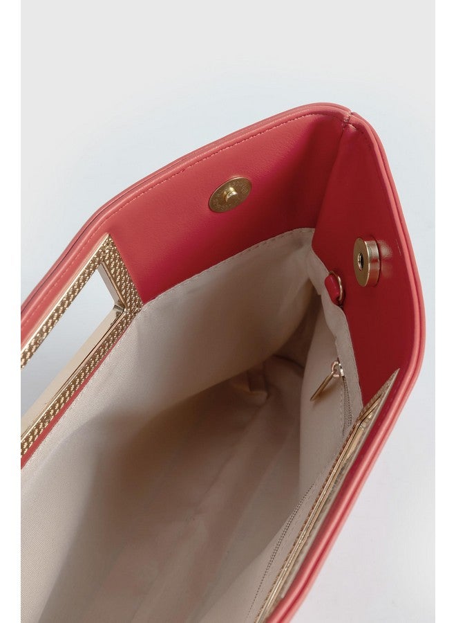 كوكو لاند حقيبة كلاتش كوكولاند للنساء - حقائب سهرة من جلد البولي يوريثان اللامع، حقيبة يد أنيقة لحفلات الزفاف اليومية - Image 3