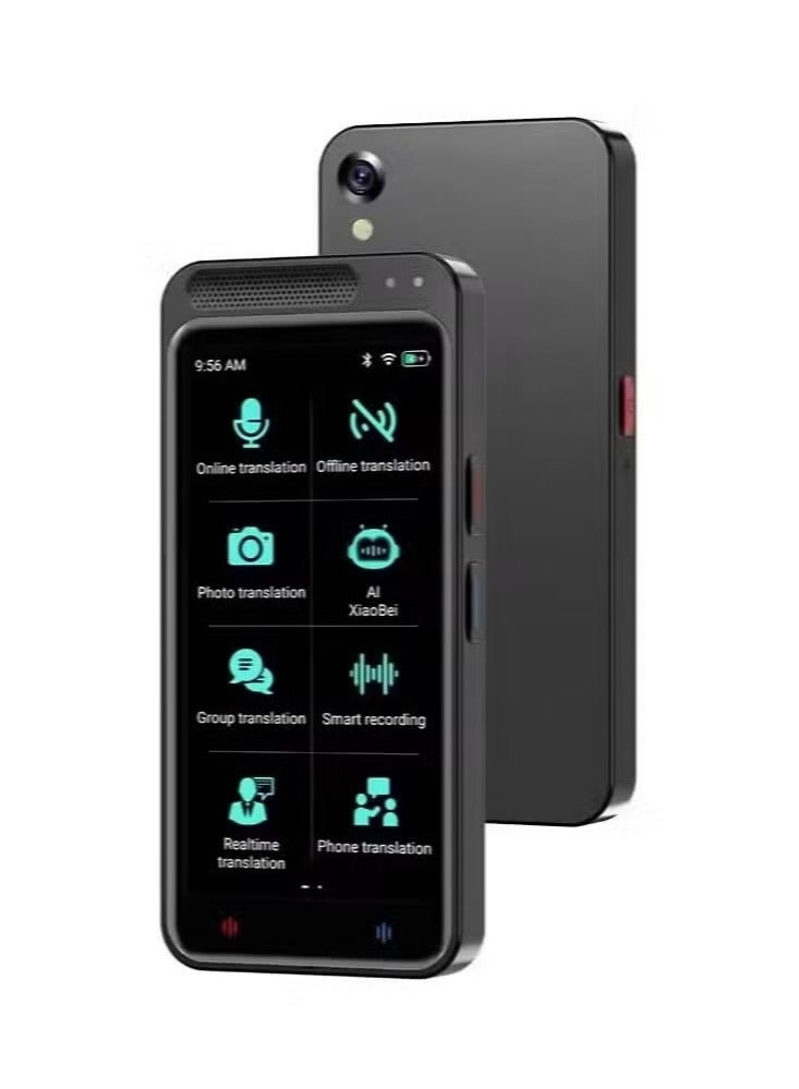 JAJEEK AI Intelligent Voice Translator – 138 Simultaneous Translation, Real-Time Speech Translation for Travel, Learning, and Business – Portable, Accurate, Multi-Language Support - Image 1