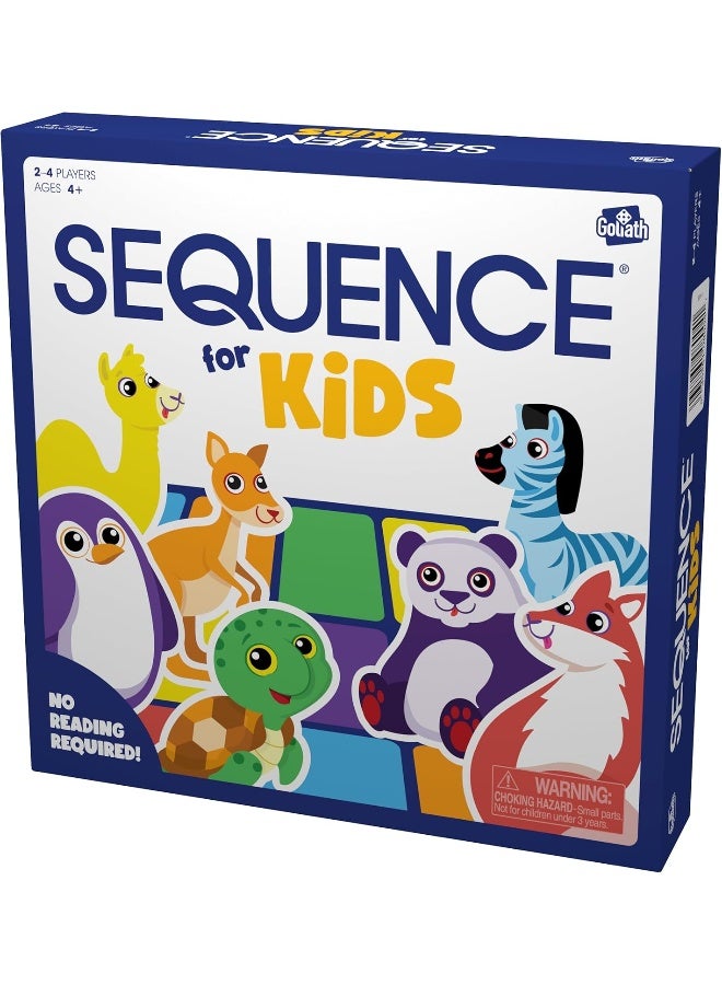 Jax Games SEQUENCE for Kids The 'No Reading Required' Strategy Game - Image 5