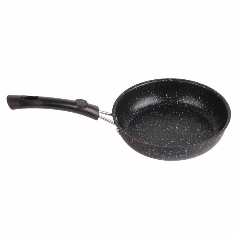 Stainless Steel Nonstick Frying Pan 18CM Fast Heat Conduction Ergonomic Handle - Image 3