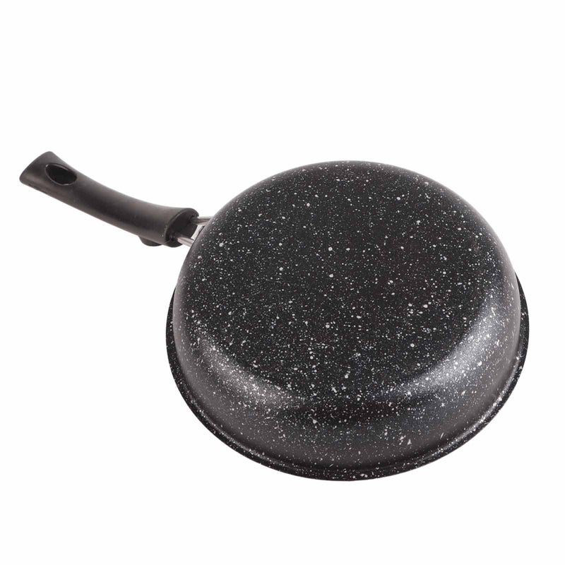 Stainless Steel Nonstick Frying Pan 18CM Fast Heat Conduction Ergonomic Handle - Image 4