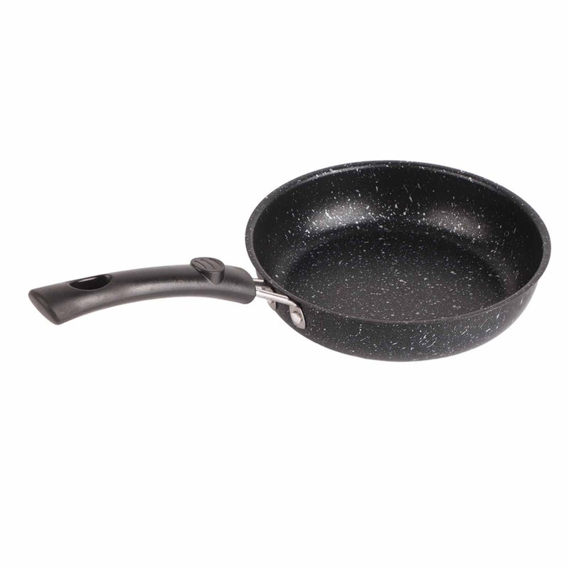 Stainless Steel Nonstick Frying Pan 18CM Fast Heat Conduction Ergonomic Handle - Image 5