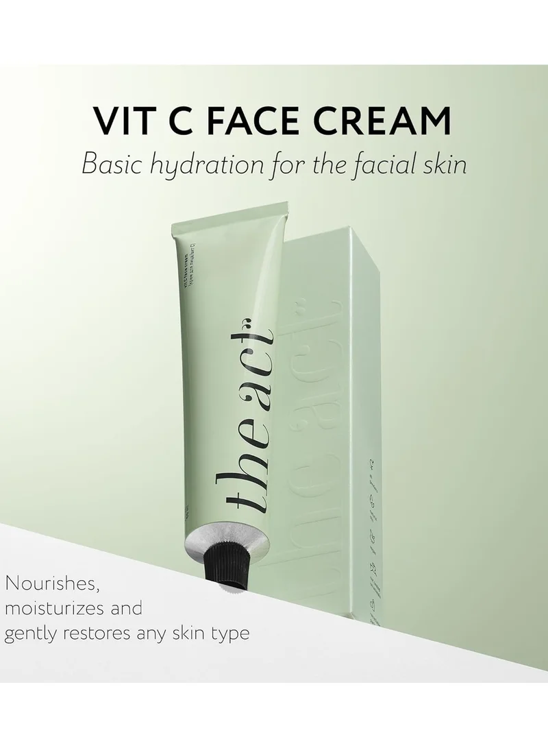 The Act Vit C face cream (moisturizing &amp; brightening