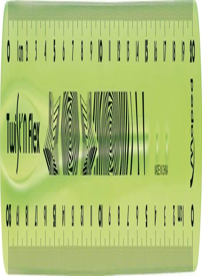 Maped Twist'n Flex Flexible and Fun Unbreakable Flat Ruler 20 cm Double Graduation Green - Image 2