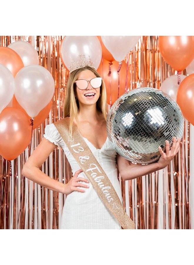 PARIS PRODUCTS CO. - 13Th Birthday Sash And Tiara For Women Happy 13Th Birthday Decorations For Girls Official Teenager Birthday Decorations Teenage Girls Gifts Ideas Gifts 13 Year Old Girl - Image 1