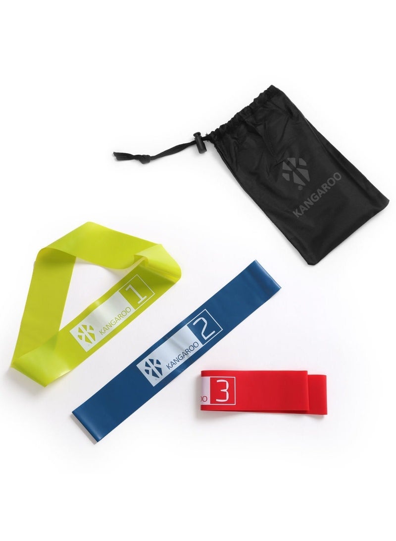 كانجرو 2 مستويات من حبال المقاومه مع ٣ مستويات من رباط مطاط المقاومة - Image 2