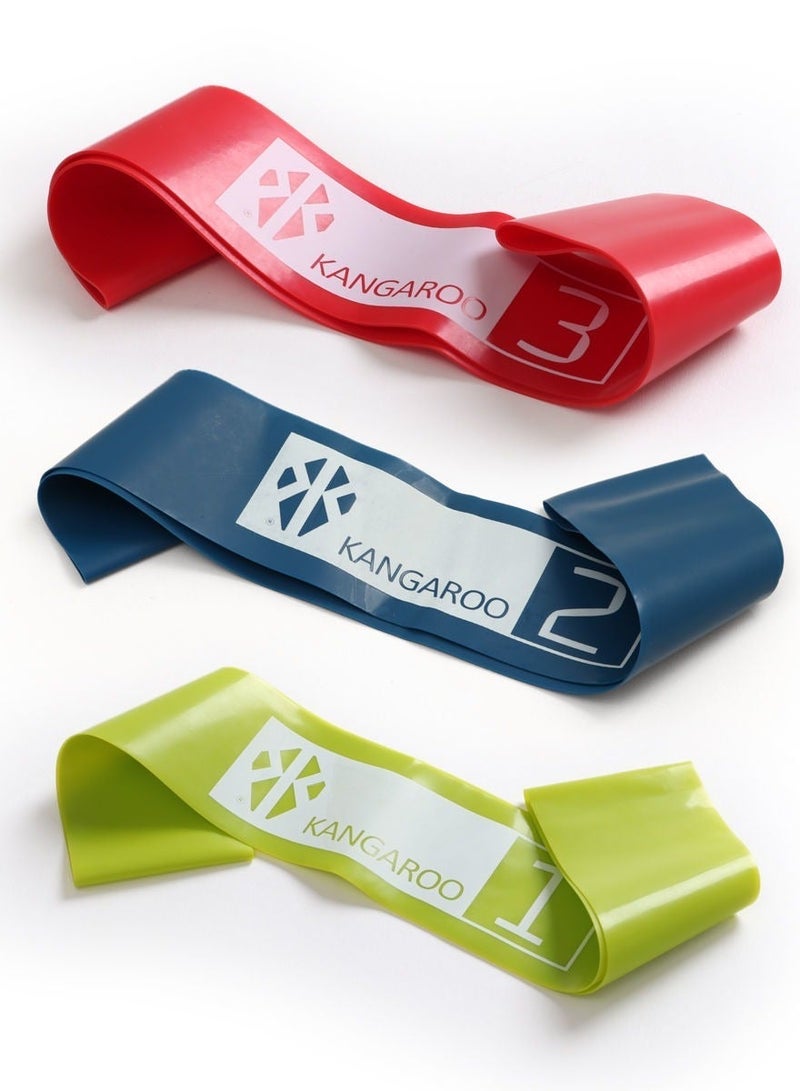 كانجرو 2 مستويات من حبال المقاومه مع ٣ مستويات من رباط مطاط المقاومة - Image 4