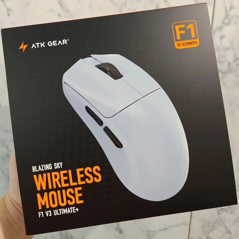 ATK Blazing Sky F1 V3 Ultimate+ Gaming Mouse, Wired and Wireless Dual 8000Hz, PAW3955 Master, for Small to Medium Hands - Image 2