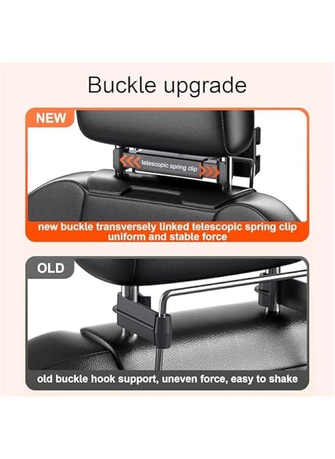 Generic - Car Back Seat Table | Adjustable Passenger Backseat Laptop Desk for Working | Vehicle Seat Organizer Rack for Dining, Eating, Laptop Tray for Writing - Image 1