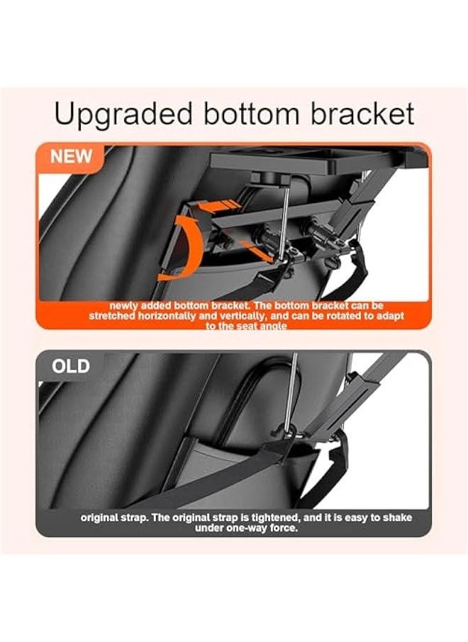 Generic - Car Back Seat Table | Adjustable Passenger Backseat Laptop Desk for Working | Vehicle Seat Organizer Rack for Dining, Eating, Laptop Tray for Writing - Image 1