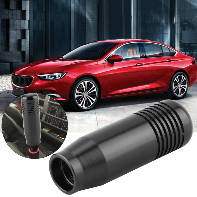 Car Gear Shift Knob Universal Manual - High Quality Metal Head with 3 Adapters for Easy Installation - Image 2