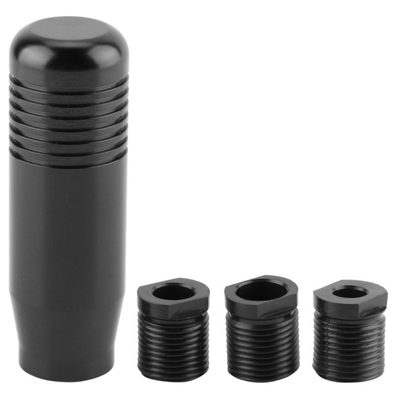 Car Gear Shift Knob Universal Manual - High Quality Metal Head with 3 Adapters for Easy Installation - Image 1