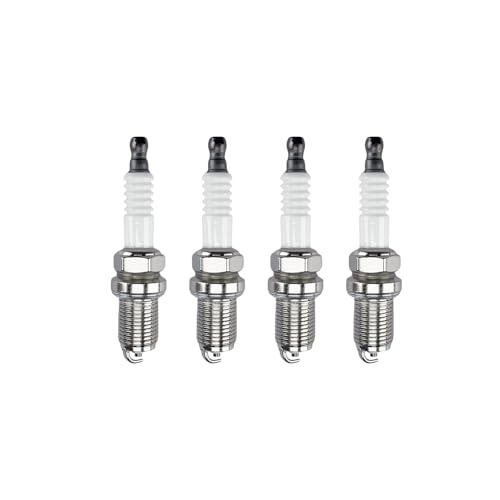 BNWMEPC 4 Pack Compatible with John Deere XC92YC MIU11020 Spark Plug Replacement for Z335E Z335M Z345M Z345R Z355E Z355R Z375R Mowers 980 Copper Plus Small Engine Spark Plug - Image 1