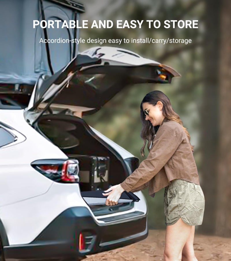 Pigenius Windshield Sunshade for Jeep Grand Cherokee 2022-2025, Grand Cherokee L 2021-2025 Front Window Shade - AstraGuard - Image 5