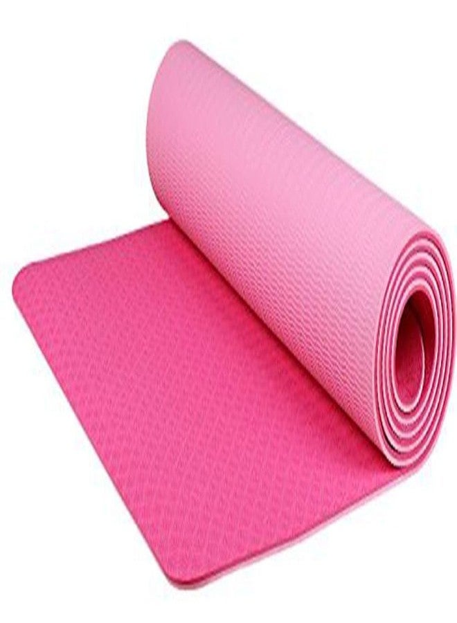 ELVORO Yoga Mat for Women and Men, Premium Material Extra Thick Exercise for Workout, Yoga, Fitness, Exercise Mat Anti Slip Mat, Yoga Mat Gym Mat (4mm,Multicolour) - Image 2