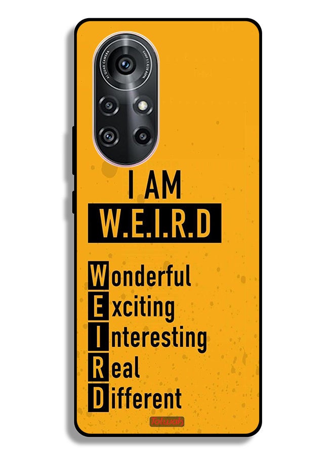 Tolwak Huawei nova 8 Pro 4G Protective Case Cover I Am Weird - Image 2