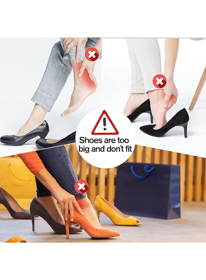 rocooart 10pcs Transparent Invisible High Heel Shoe Straps TPU Elastic Anti Loose Shoe Laces Belt Ankle Straps for High Heel - Image 2