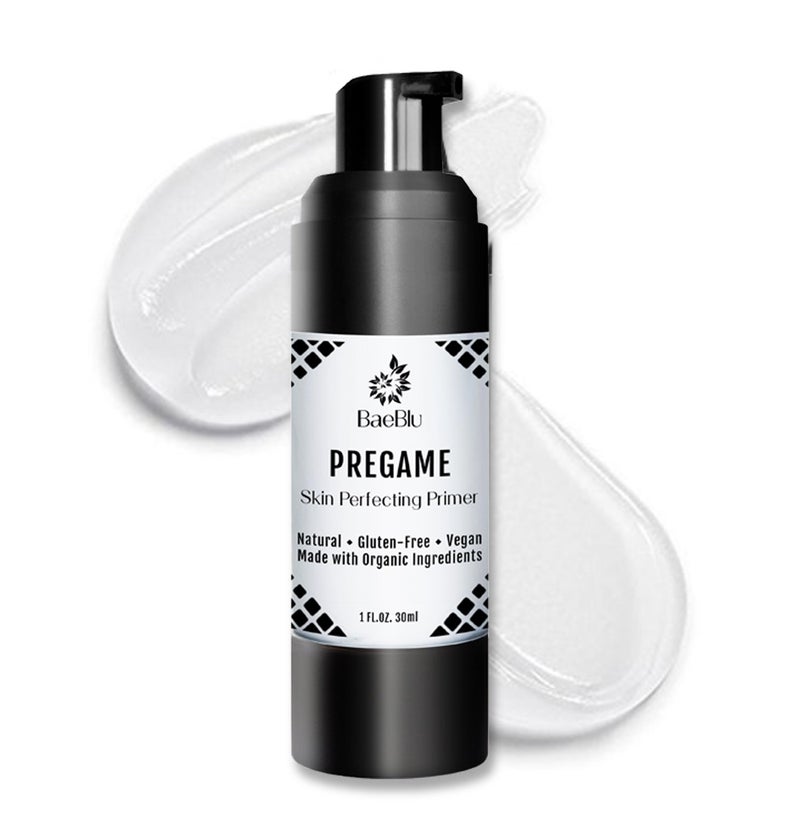 BaeBlu Organic Face Primer, Perfects Skin, Extends Makeup Wear Time, Silicone-Free, Gluten-Free - Image 1