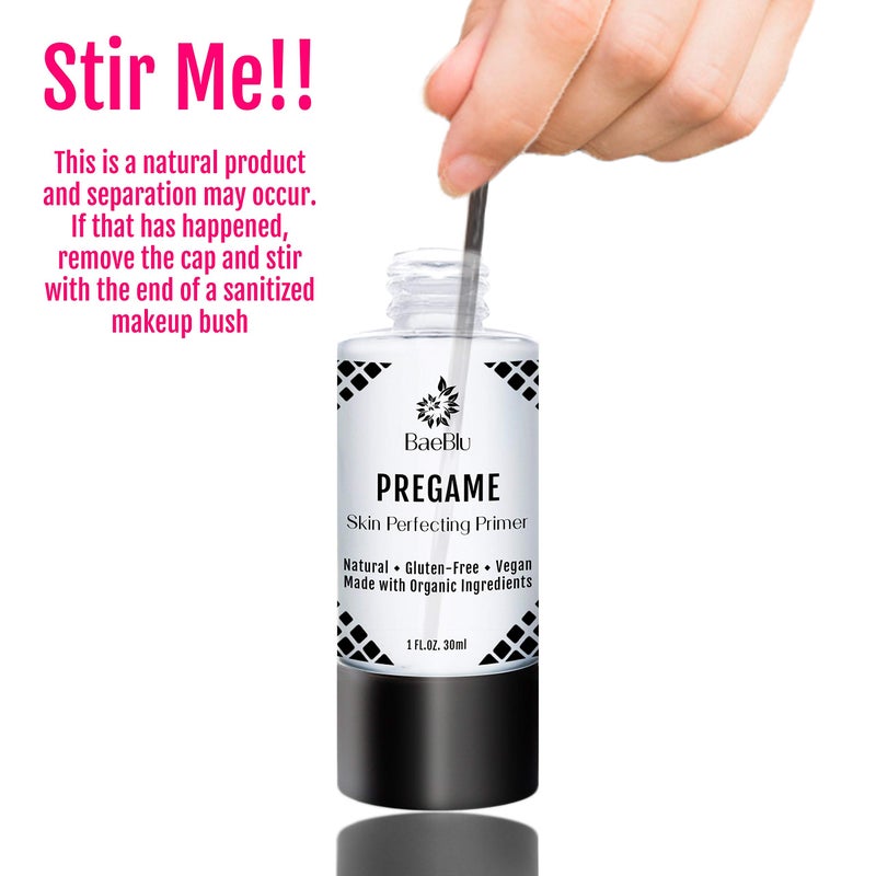 BaeBlu Organic Face Primer, Perfects Skin, Extends Makeup Wear Time, Silicone-Free, Gluten-Free - Image 5