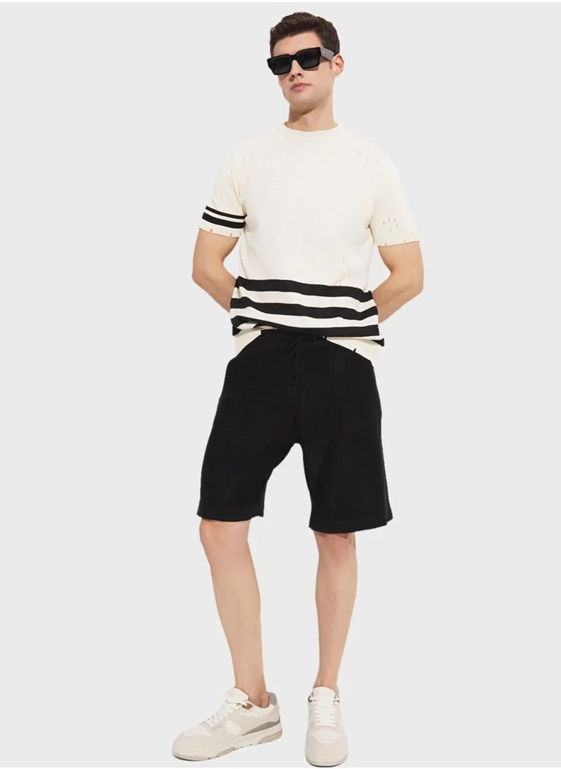 JUNE Essential Drawstring Shorts