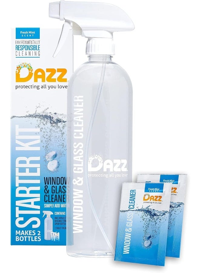DAZZ Window & Glass Cleaner Starter Kit - Image 1