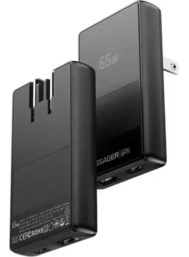 ايساجر شاحن Essager Jt-Cg65Ac1U1 فائق النحافة بقوة 65 واط