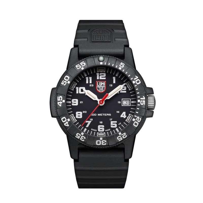 Luminox Leatherback SEA Turtle XS.0301.L Mens Watch 39mm - Military Watch in Black Date Function 100m Water Resistant - Image 1