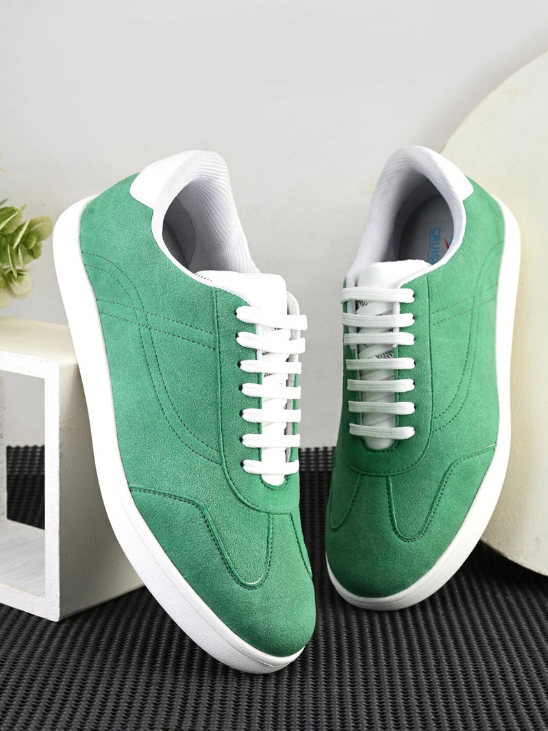 Cruiser Sneaker for Men | Lightweight & Comfortable | Stylish Lace-Up Casual Footwear with Cushioned Insole | Perfect for Versatile Outfits 2641-4 - Image 3