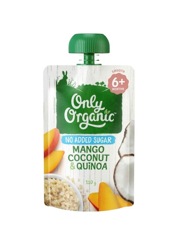 Mango Coconut And Quinoa Puree