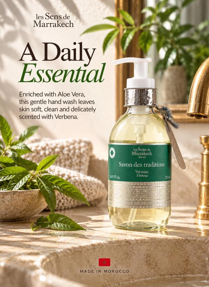Les Sens De Marrakech Traditions Soap Verbena 250 ml