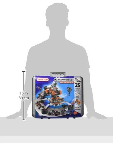 Meccano Erector Super Construction 25-in-1 Motorized Building Set, Steam Education Toy, 638 Parts, for Ages 10+ - Image 3