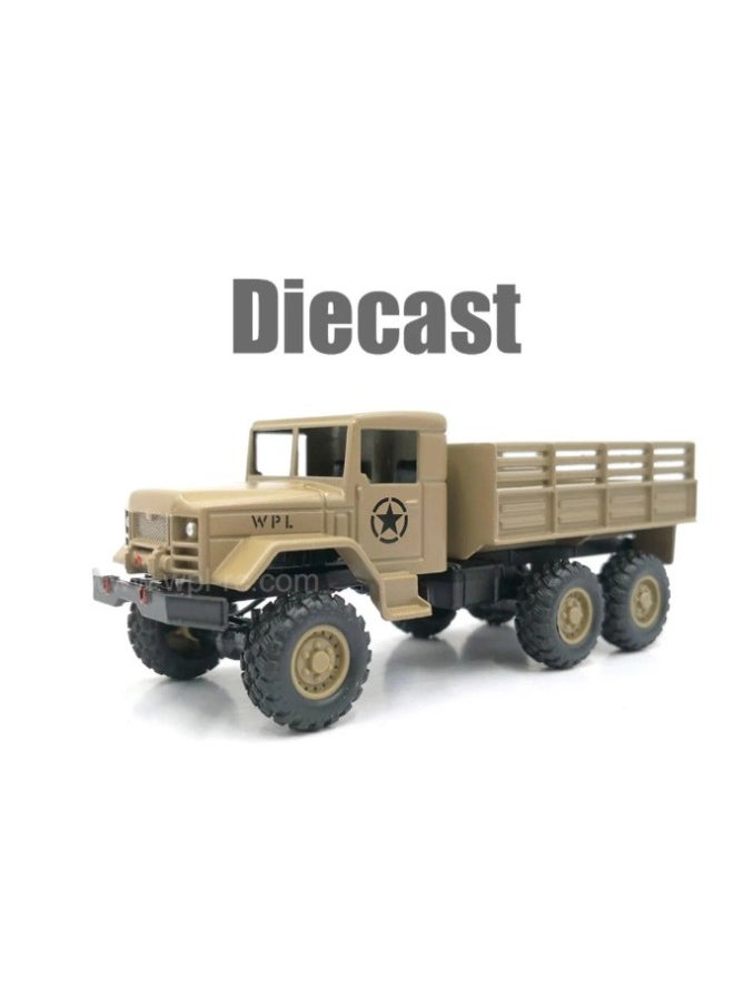 Generic B16 - 1/64 military truck model in beige color  - Image 1