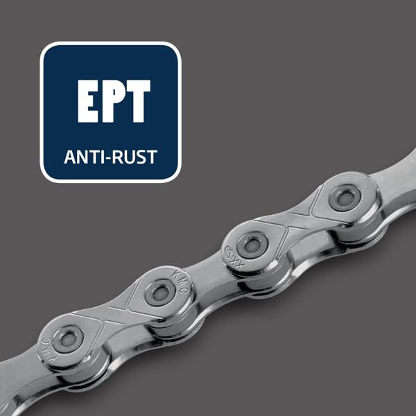 KMC Unisex's X11 Ept Chain, Dark Silver, 118 Link - Image 3