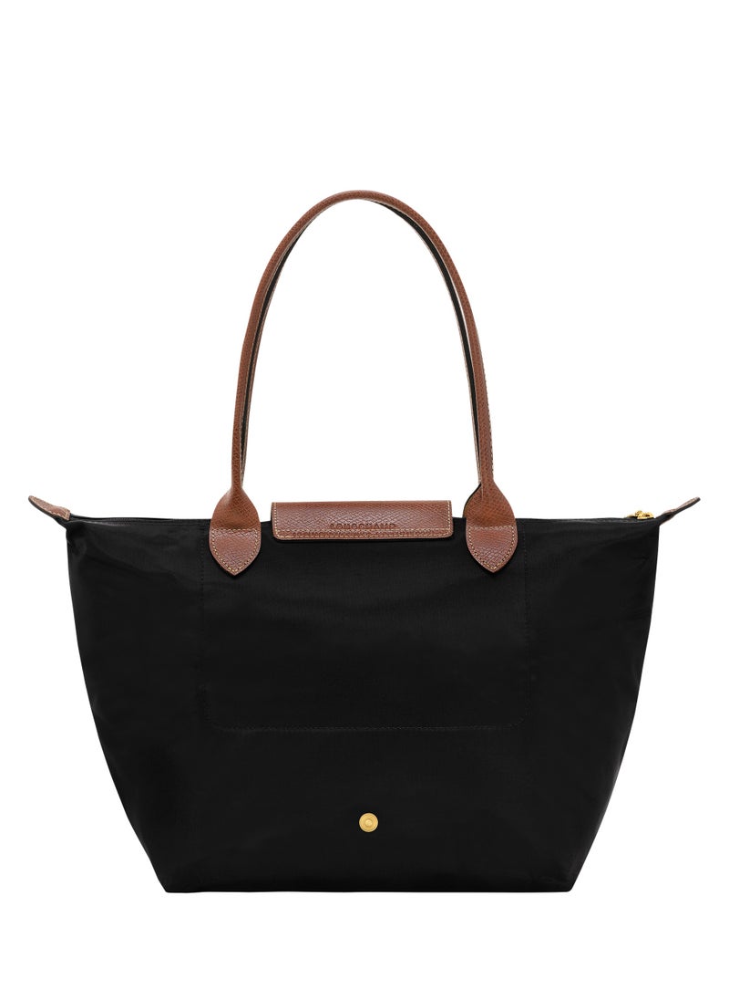 Longchamp Medium Tote Bag for Women, Foldable Bag With Zipper Shoulder Bag, Handbag for Travel, Work  - Image 4