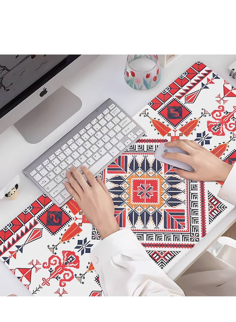 Minimalist Creativity Stylish Ergonomically Designed Mouse Pad  900x400 x3mm - Image 2