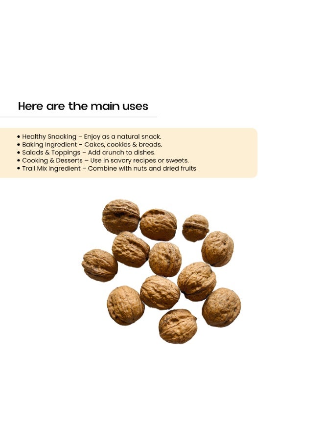 OGOC Premium Walnut Kernels Natural Crunchy Rich Nuts for Snacking, Baking & Cooking - Image 3