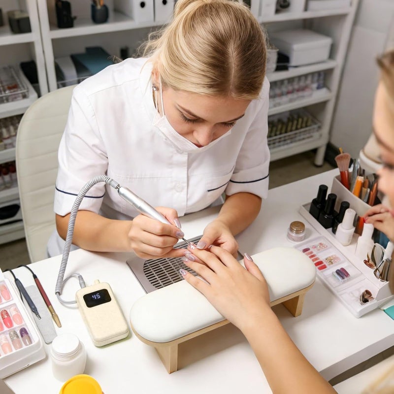 Electric Nail Kit, 45 Speed Precision and Stability – Electric Nail Kit for Manicure, for Beginners, Professionals and Mothers; for Beauty Salons, Home and - Image 2