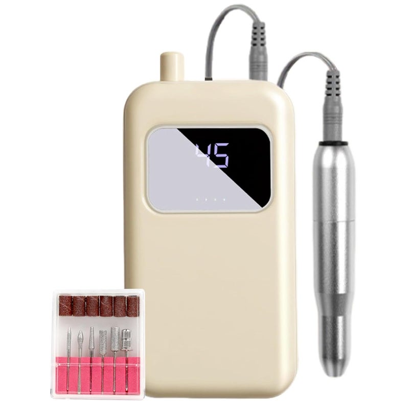 Electric Nail Kit, 45 Speed Precision and Stability – Electric Nail Kit for Manicure, for Beginners, Professionals and Mothers; for Beauty Salons, Home and - Image 5