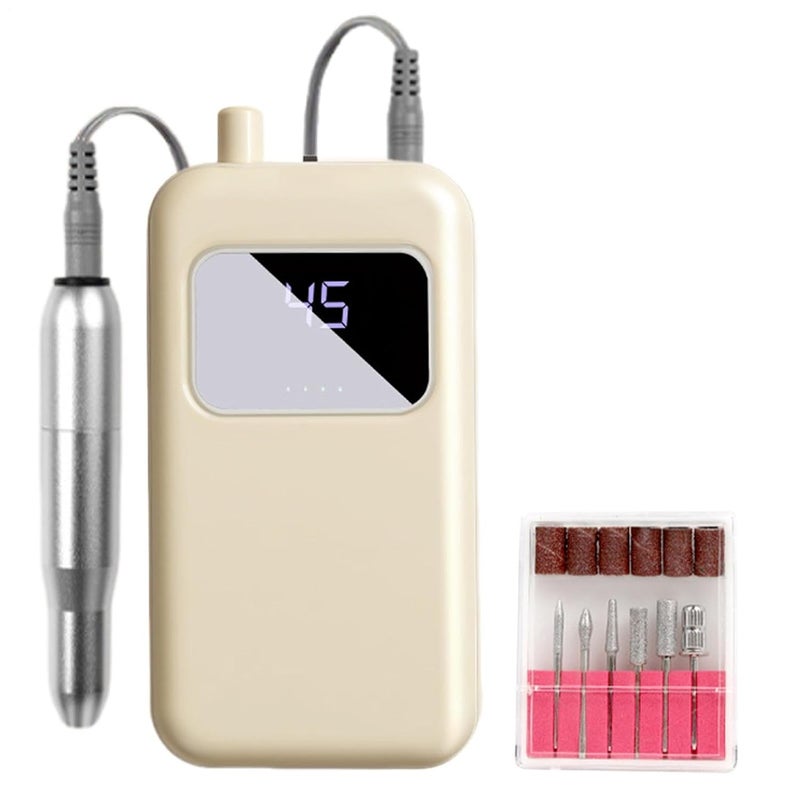 Electric Nail Kit, 45 Speed Precision and Stability – Electric Nail Kit for Manicure, for Beginners, Professionals and Mothers; for Beauty Salons, Home and - Image 1