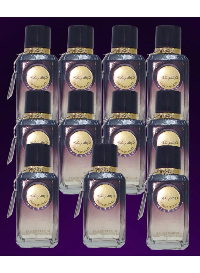 Dirham 11 Pieces Dirham Oud Perfume 100 Ml EDP - Image 1