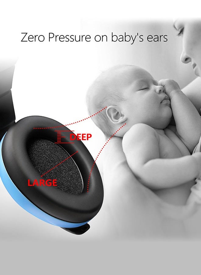 Organizer Baby Ear Protection Noise Cancelling Headphones for Babies for 3 Months to 3 Years (Blue) - Image 5