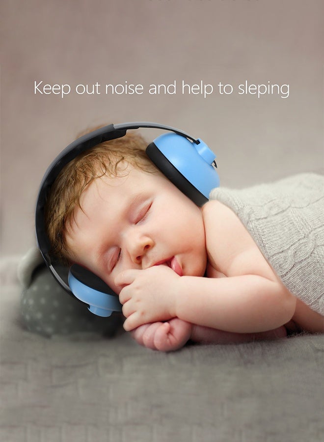 Organizer Baby Ear Protection Noise Cancelling Headphones for Babies for 3 Months to 3 Years (Blue) - Image 3