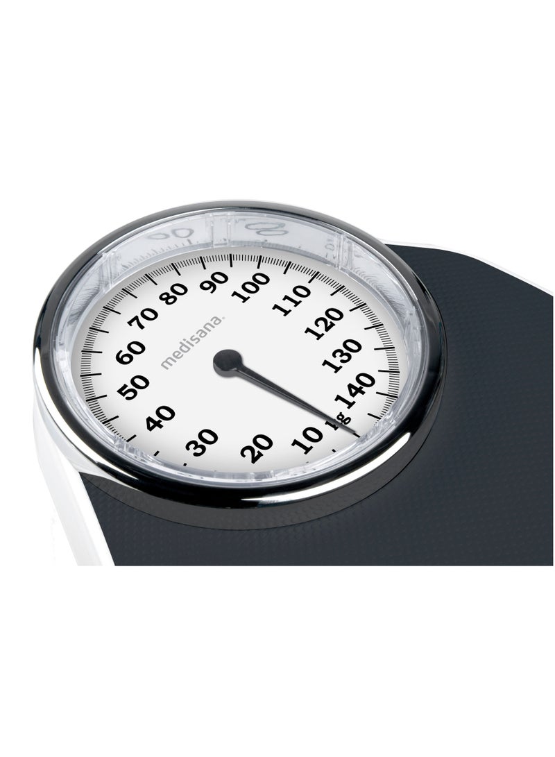 Medisana PSD Mechanical Bathroom Scales up to 150 kg, Analogue, Retro Scales in Classic Design with Large Weight Display - Image 4