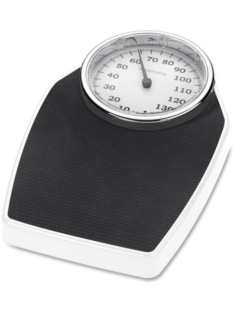 Medisana PSD Mechanical Bathroom Scales up to 150 kg, Analogue, Retro Scales in Classic Design with Large Weight Display - Image 2