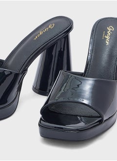 Ginger Platform Block Heel  Mule Sandal  - Image 4